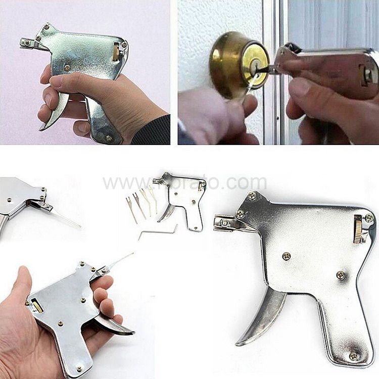 Details about   6pcs/set Lock Picking Tools Kit Tip Lock Opener Strong Stainless Steel Extractor