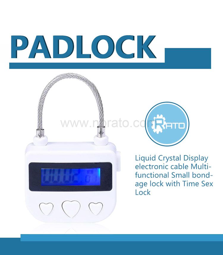 Liquid Crystal Display electronic cable Multifunctional Small bondage lock with Time Sex Lock Liquid Crystal Display electronic cable Multifunctional Small bondage lock with Time Sex Lock