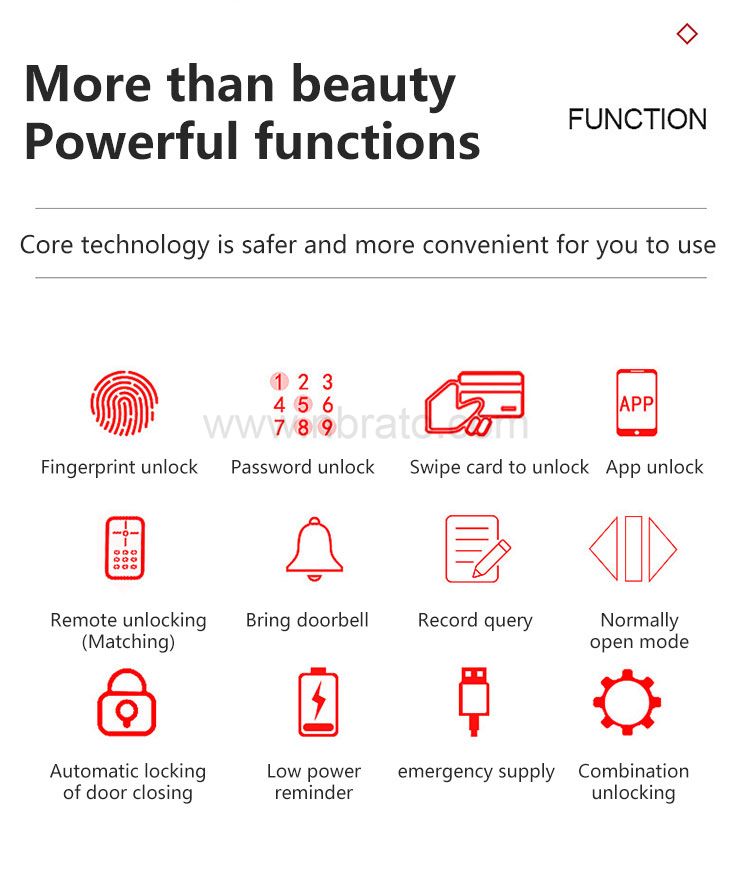 Hot sale Smart Fingerprint Digital Door Lock For Glass Door With App Password Remote Control Unlock Hot sale Smart Fingerprint Digital Door Lock For Glass Door With App Password Remote Control Unlock