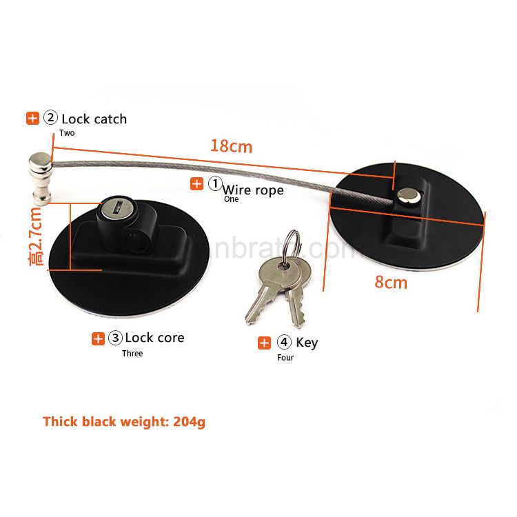 Baby safety shifting stopper window door lock Refrigerator Door Lock