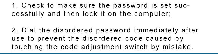 Cable computer USB Anti-theft 4 password Combination Laptop Lock