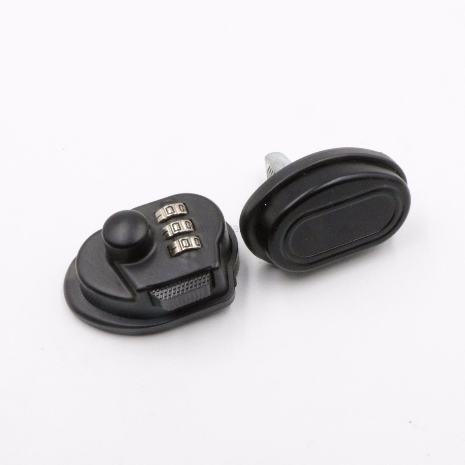 Black Tumbler Metal 3-Dial Combination Safe Pin Safety Pick Gun Lock