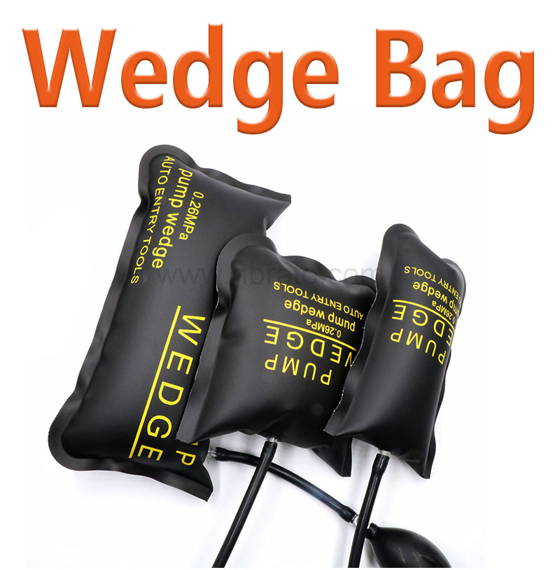 Wholesales Leather Material Air bag Pump Wedge Lock pick set for car door opener leveling kit