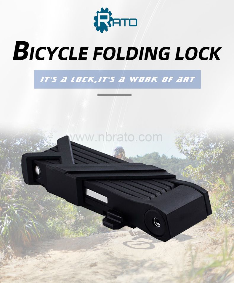 High Security Motorcycle Heavy Duty keyed Folding Bike Chain Lock