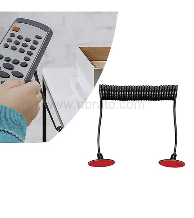 TV DVD Game Console Remote Keeper TV  Remote Control Spring Cable Lock